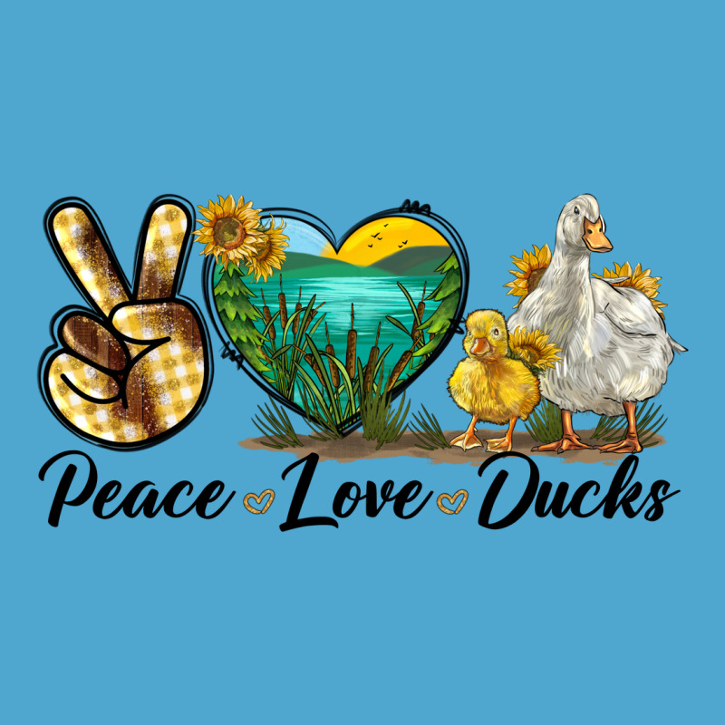 Peace Love Ducks Premium Hoodie by LillyAllenDesigns | Teevron