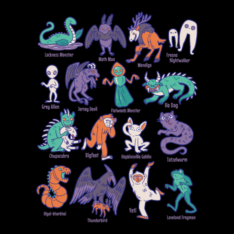 Cryptid Creatures   Mythology Urban Hoodie by linhVisuals | Teevron