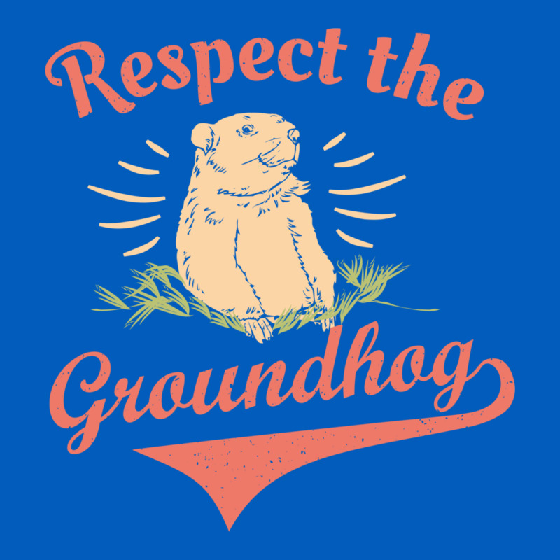 Respect The Groundhog Happy Groundhog Day Vintage Urban Hoodie by linhVisuals | Teevron