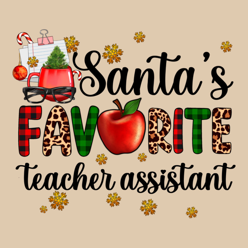 Santa's Favorite Teacher Assistant Heavyweight Sweatshirt by AdoDesignShop | Teevron