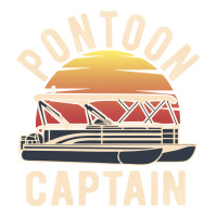 retro pontoon captain of the boat funny river cruising gift for pontoo | Teevron