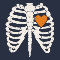 Skeleton Rib Case Orange Pumpkin Heart Vintage Halloween Anatomy Costu Urban Hoodie | Teevron