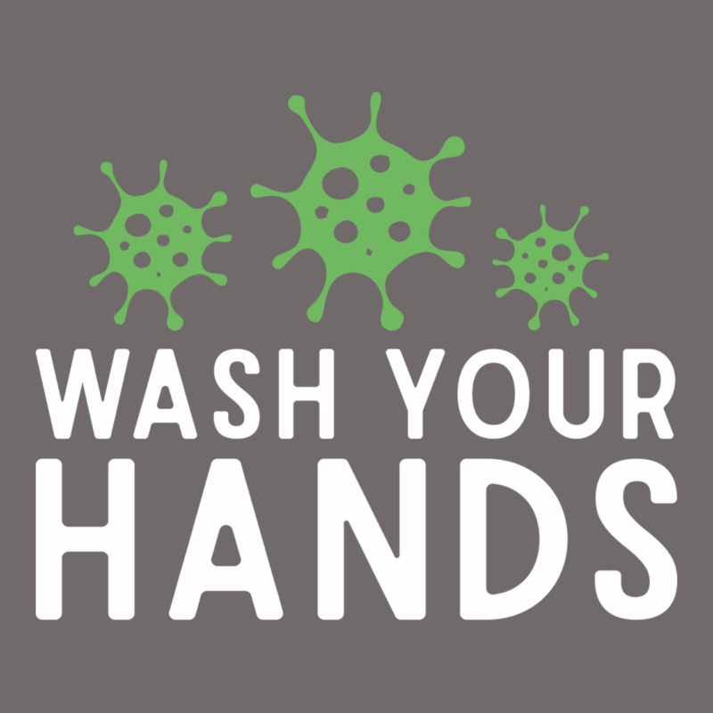 Wash Your Hands Green Germs Graphic Urban Hoodie by linhVisuals | Teevron