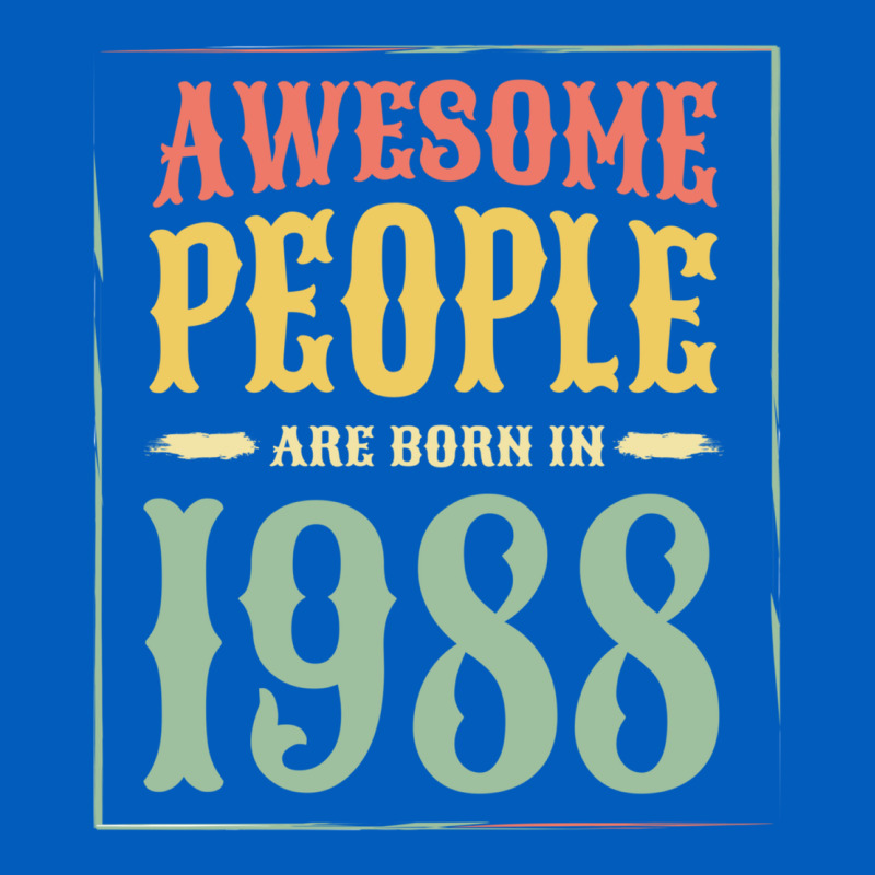 Vintage 1988 Awesome People Are Born In 1988 31st Birthday Gift For Me Urban Hoodie by linhVisuals | Teevron