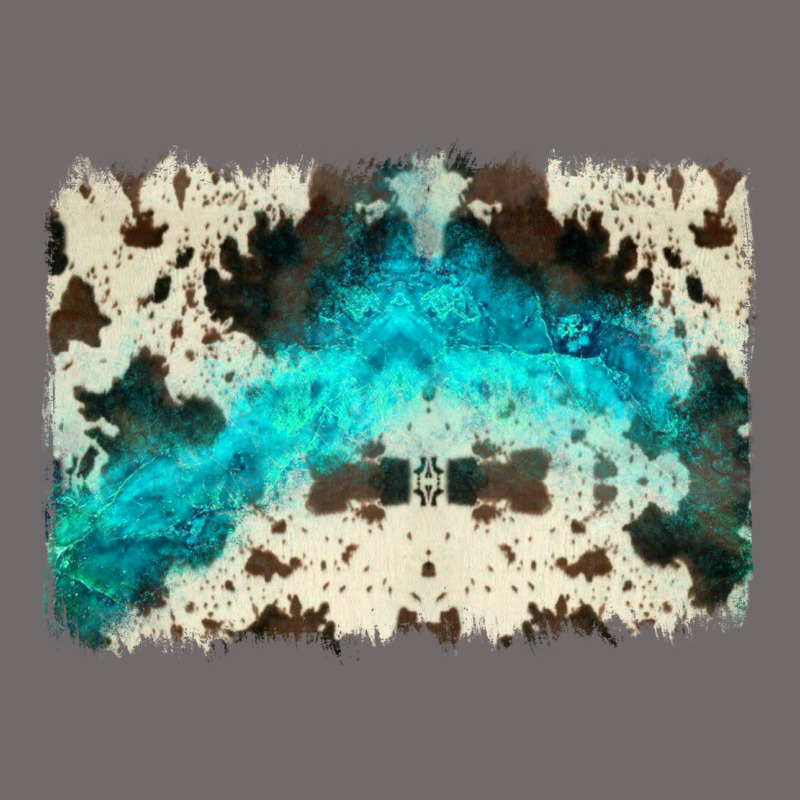 Turquoise, Cowhide Backgraund Urban Hoodie by JahusDesignShop | Teevron