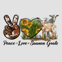 Peace Love Saanen Goats Premium Hoodie | Teevron