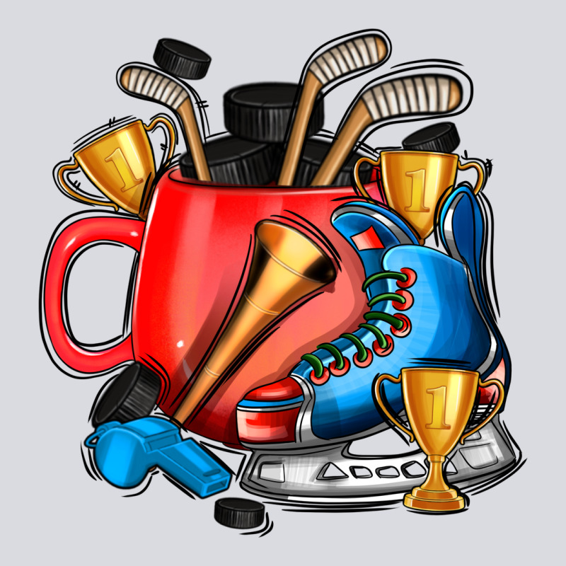 Hockey Coffee Zipper Hoodie by AdoDesignShop | Teevron