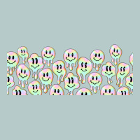 Retro Smiley Faces Heavy Core Tee | Teevron