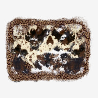 Cowhide Leopard Background Urban Hoodie | Teevron