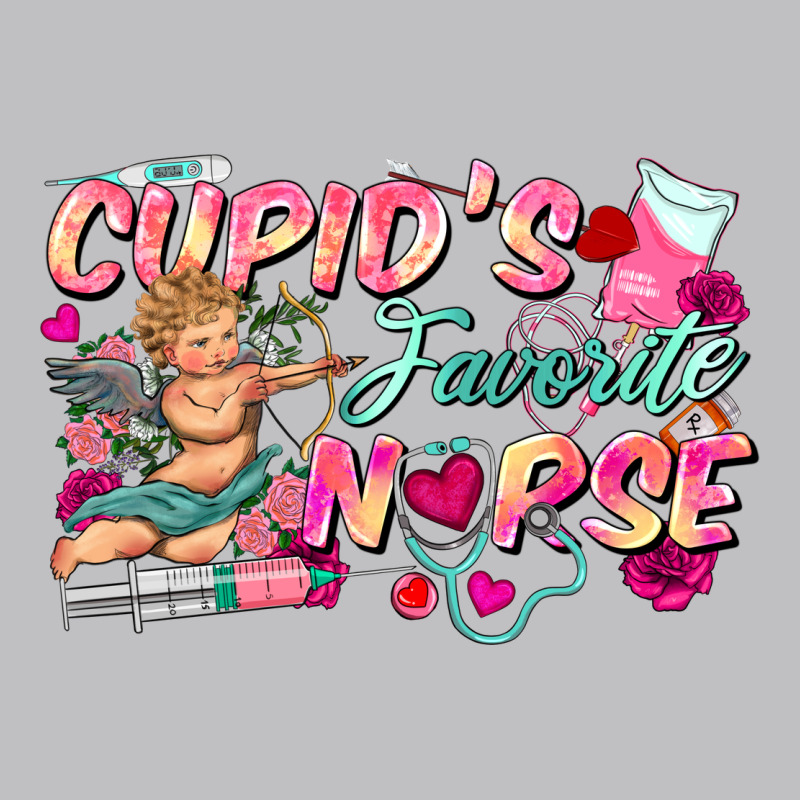 Cupid's Favorite Nurse Long Sleeve Tee by FaDigitalArtStudio | Teevron