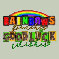 Rainbows Pinches Good Luck Wisher St. Patrick's Ladies Tee | Teevron