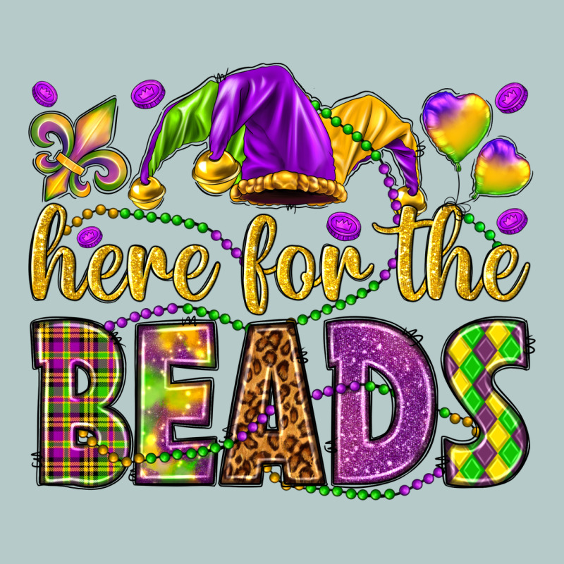 Here For The Beads Heavy Core Tee by HowdyJamesFarm | Teevron