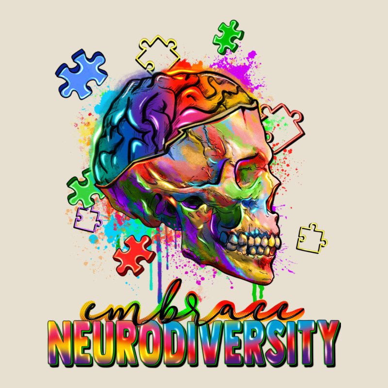 Embrace Neurodiversity Urban Heavy Tee by FaDigitalArtStudio | Teevron