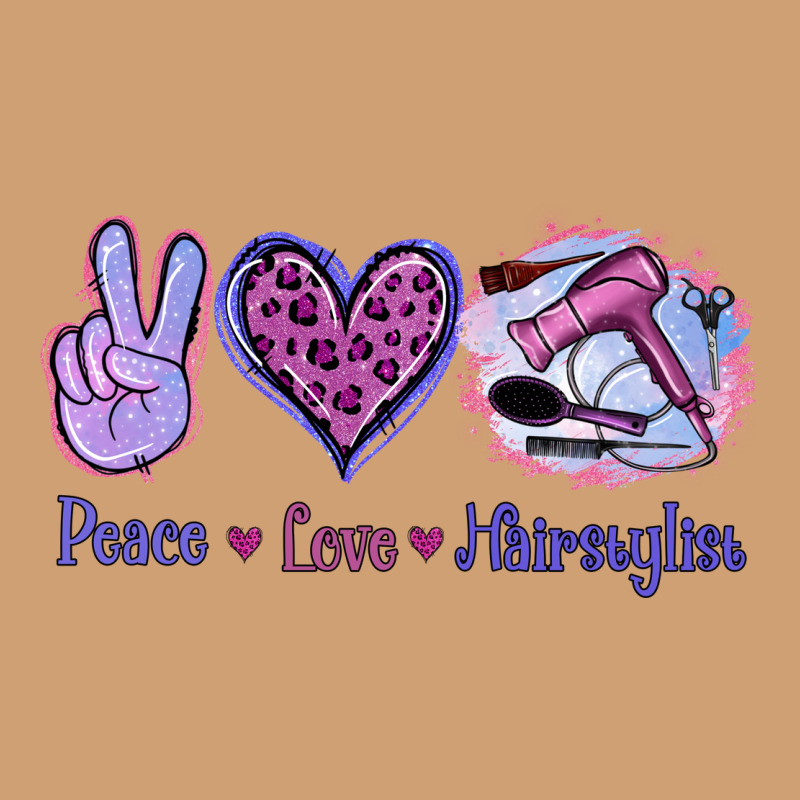 Peace Love Hairstylist Vintage Tee by Jasminsmagicworld | Teevron