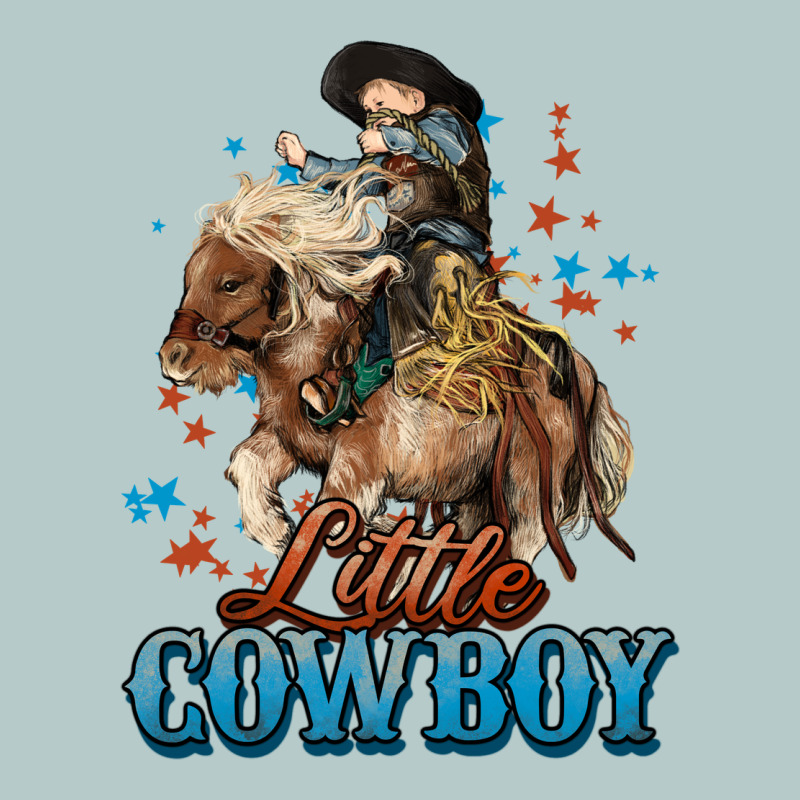 Little Cowboy Midilli Horse Kid Boy Heavy Core Tee by HowdyJamesFarm | Teevron