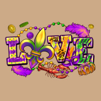 Love Mardi Gras Vintage Hoodie | Teevron