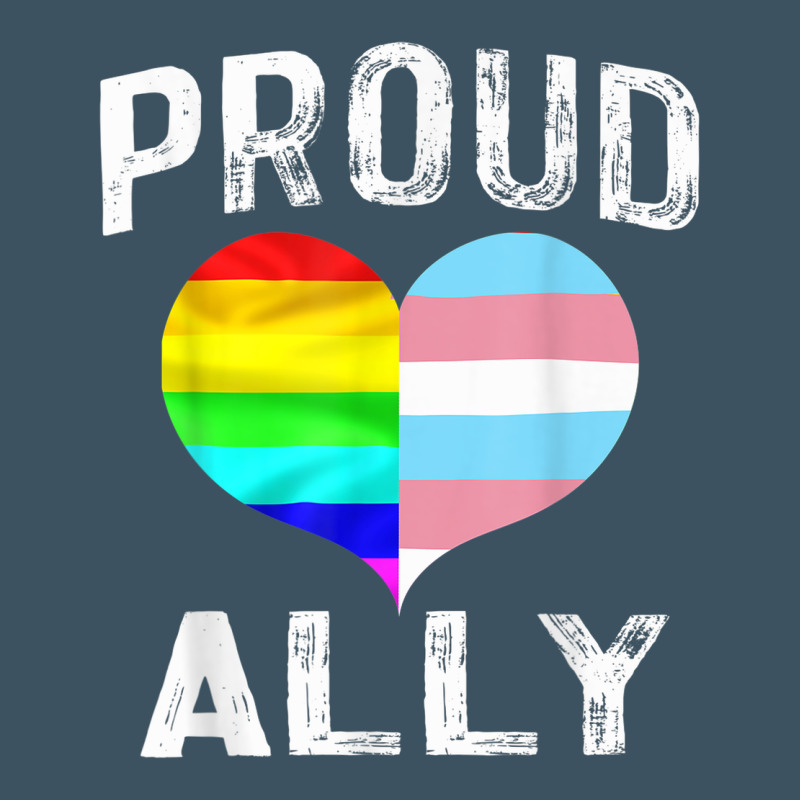 Proud Ally Lgbt Rainbow Heart Gay Pride Month Urban Hoodie by linhVisuals | Teevron