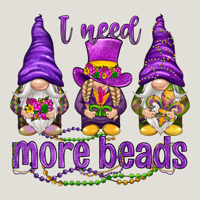 I Need More Beads With Gnomies Heavy Core Tee by HowdyJamesFarm | Teevron