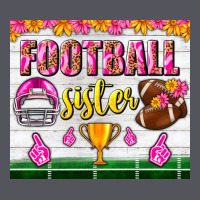 Football Sister Tumbler Vintage Hoodie | Teevron