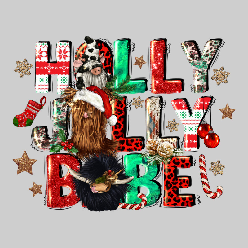 Holly Jolly Babe Premium Tee by CowGirlArtShop | Teevron