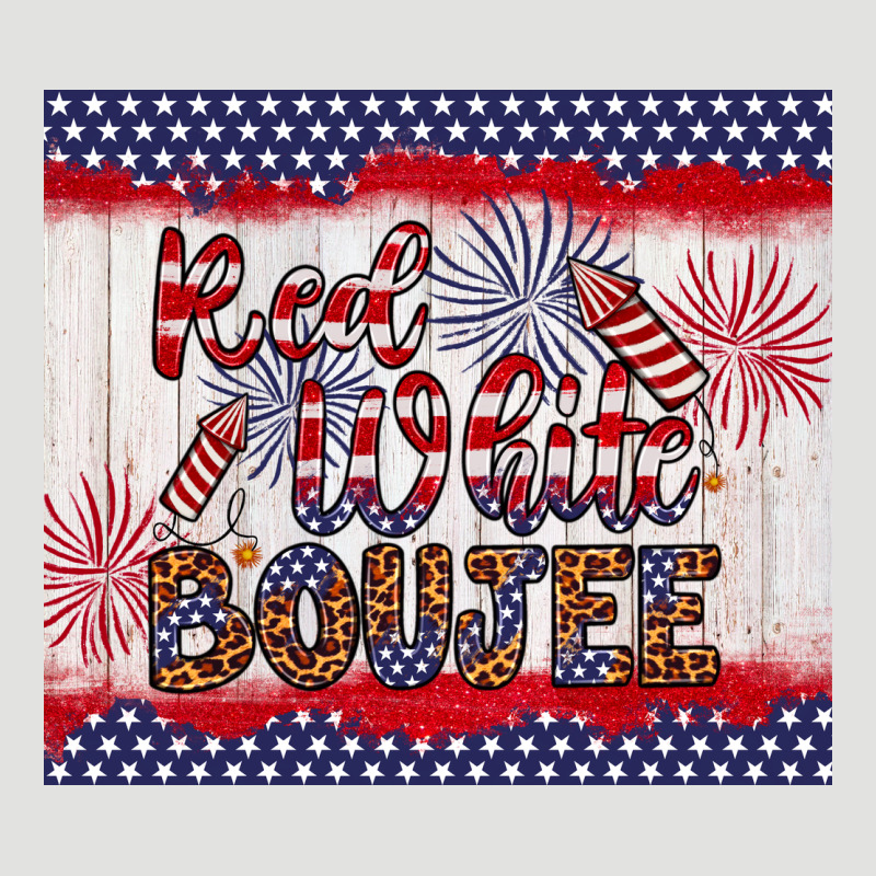 Red White Boujee Classic Tee by Artiststas | Teevron
