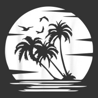 coconut palm trees summer vacation beach tropical summer t shirt | Teevron