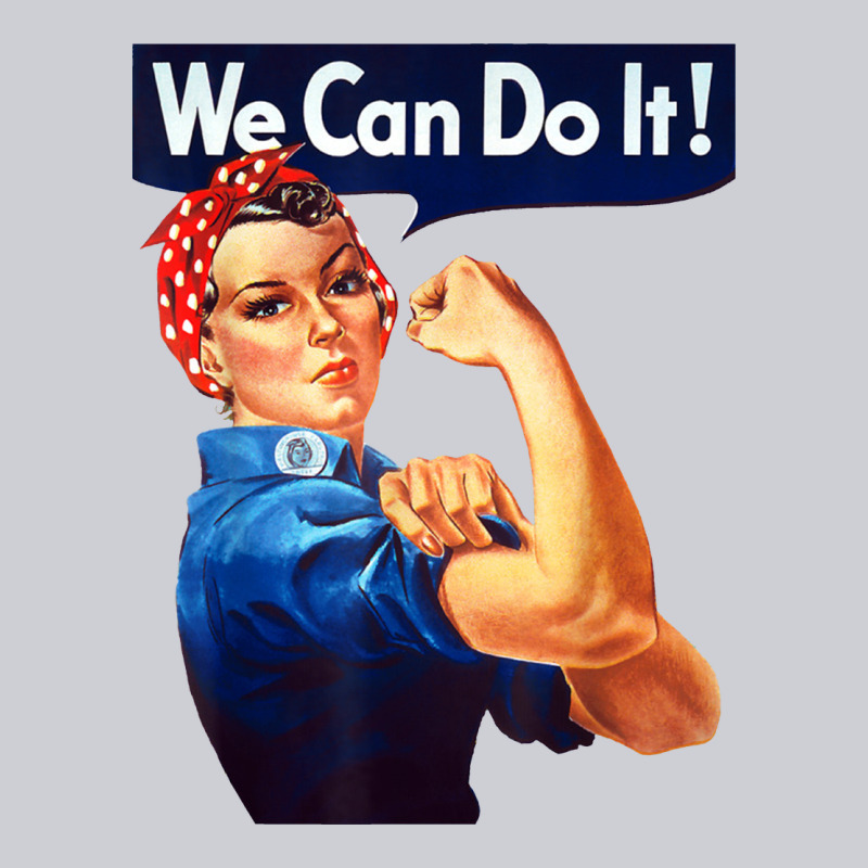 Rosie The Riveter Poster We Can Do It Feminist Retro Urban Hoodie by linhVisuals | Teevron