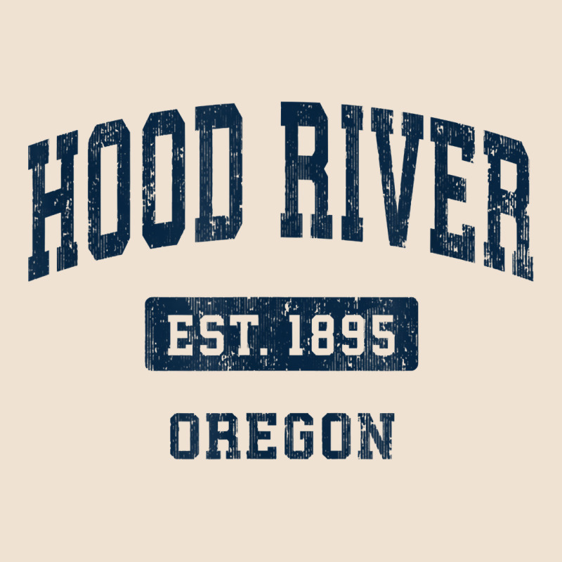 Hood River Oregon Or Vintage Sports Established Navy Design T Shirt Urban Hoodie by linhVisuals | Teevron
