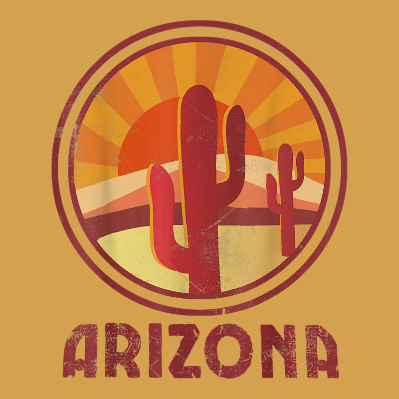 Arizona Cactus Sunset Scene Graphic T Shirt Urban Hoodie by linhVisuals | Teevron