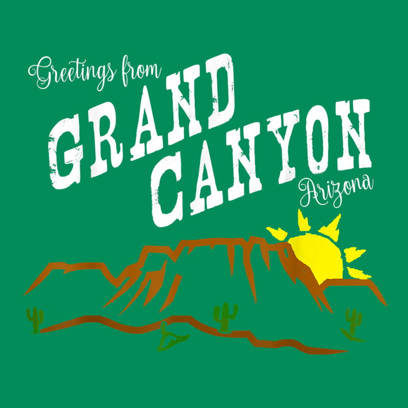 Arizona Grand Canyon Greetings Souvenir Tee Shirt Urban Hoodie by linhVisuals | Teevron