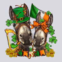 St Patricks Donkeys With  Shamrocks Zipper Hoodie | Teevron