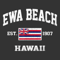ewa beach hawaii hi vintage state athletic style t shirt | Teevron