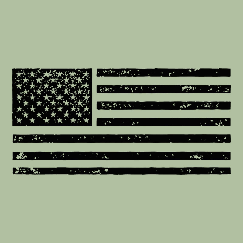 Black American Flag Distressed Effect Minimalist Premium Urban Hoodie by linhVisuals | Teevron