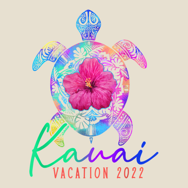 Kauai Hawaii Vacation 2022 Sea Turtle Flower Tropical T Shirt Urban Hoodie by linhVisuals | Teevron