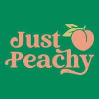 Just Peachy Retro 70s Georgia Peaches Summer Fruit Urban Hoodie | Teevron