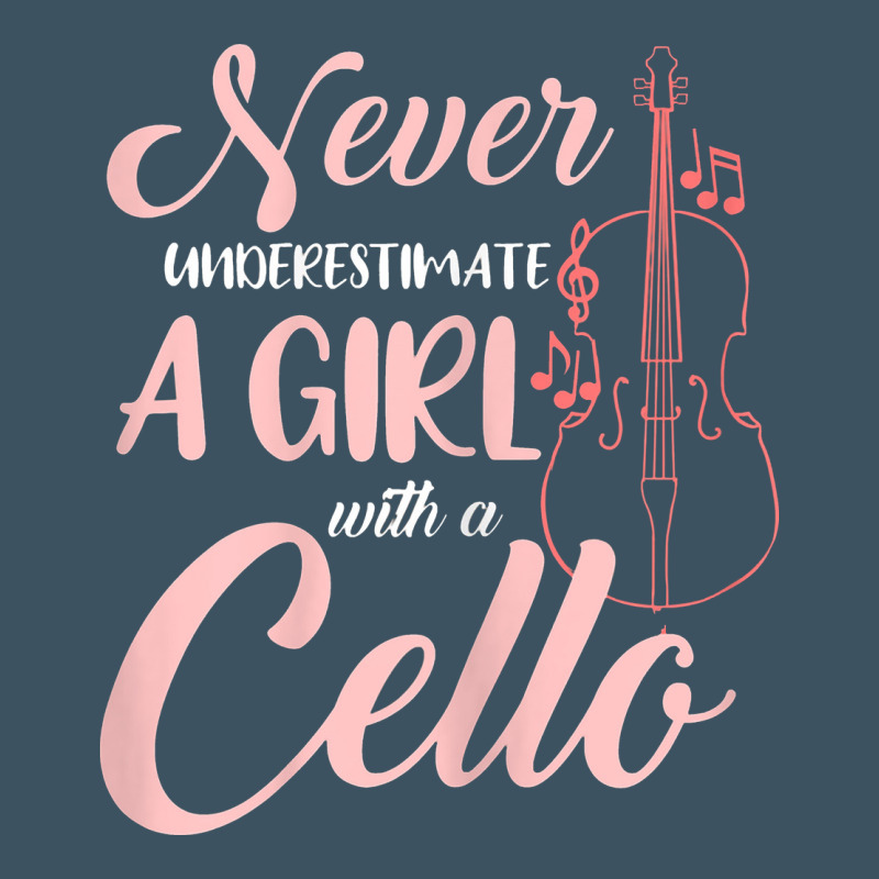 Never Underestimate A Girl With A Cello Urban Hoodie by linhVisuals | Teevron