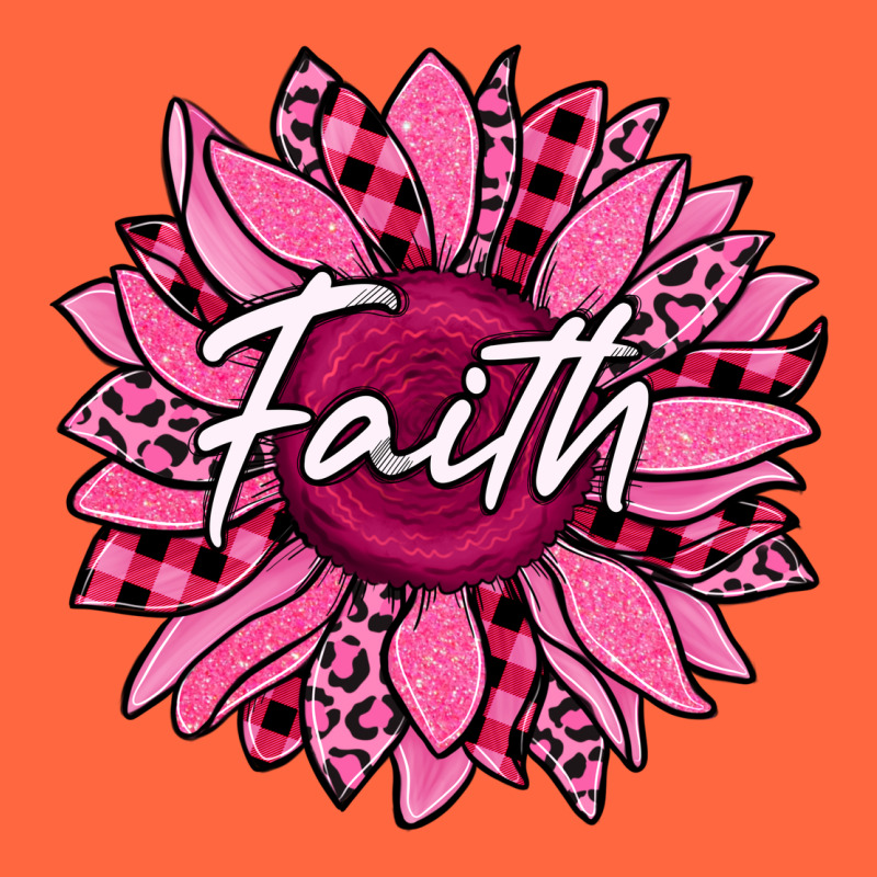 Faith Breast Cancer Awareness Sunflower Premium Hoodie by Jasminsmagicworld | Teevron