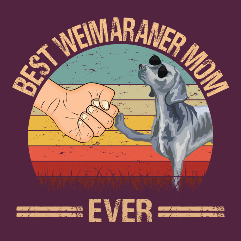 Best Weimaraner Mom Ever Mom Gift Mother's Day Urban Hoodie by linhVisuals | Teevron