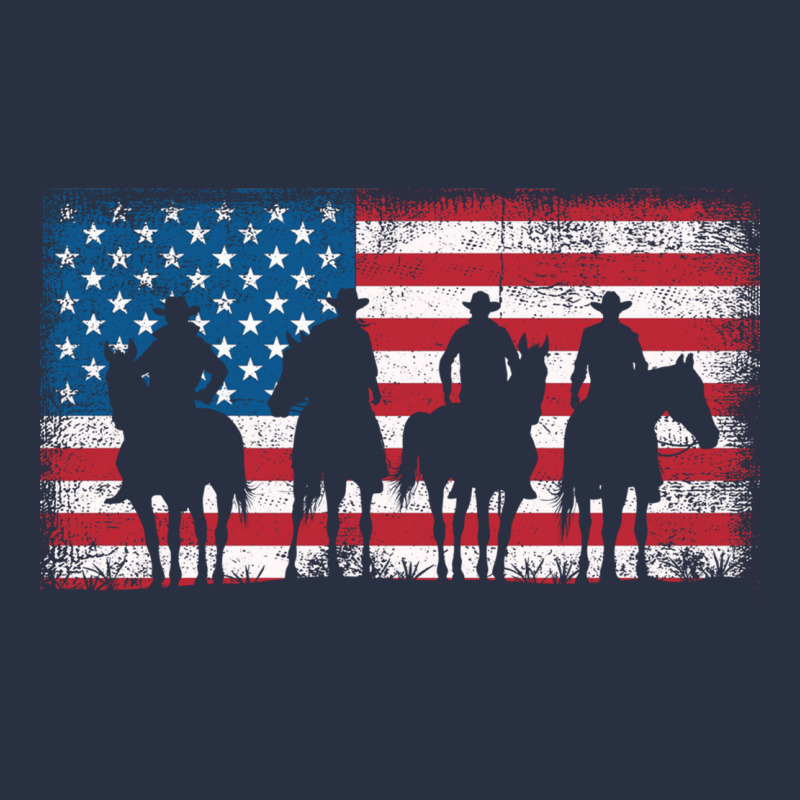 Cowboy Patriotic American Flag 4th Of July Gift Tee Urban Hoodie by linhVisuals | Teevron