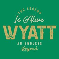 The Legend Wyatt Funny Personalized Name Urban Hoodie | Teevron