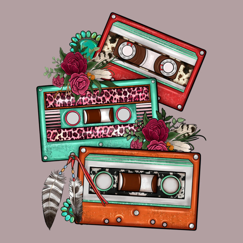 Cassette Floral Gemstone Vintage Hoodie by FaDigitalArtStudio | Teevron