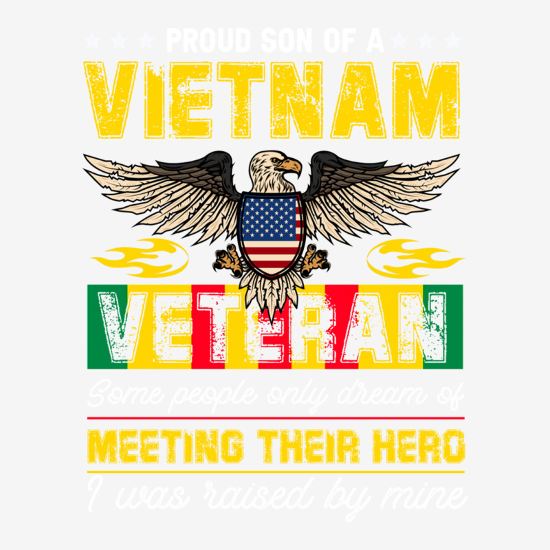 Proud Vietnam Veteran Son Gifts Raised By My Hero Veteran Day Urban Hoodie by linhVisuals | Teevron
