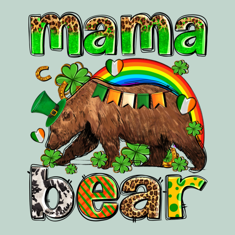 St Patricks Mama  Bear Zipper Hoodie by AdoDesignShop | Teevron
