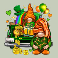 St. Patrick's Day Gnomies With Heart Ladies Tee | Teevron