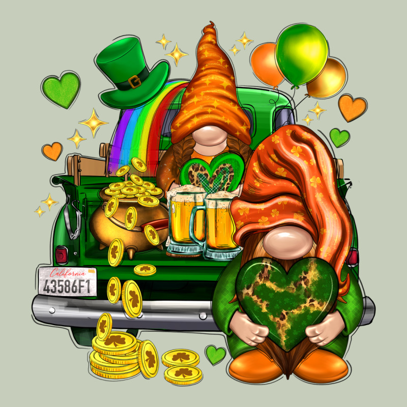 St. Patrick's Day Gnomies With Heart Ladies Tee by HowdyJamesFarm | Teevron