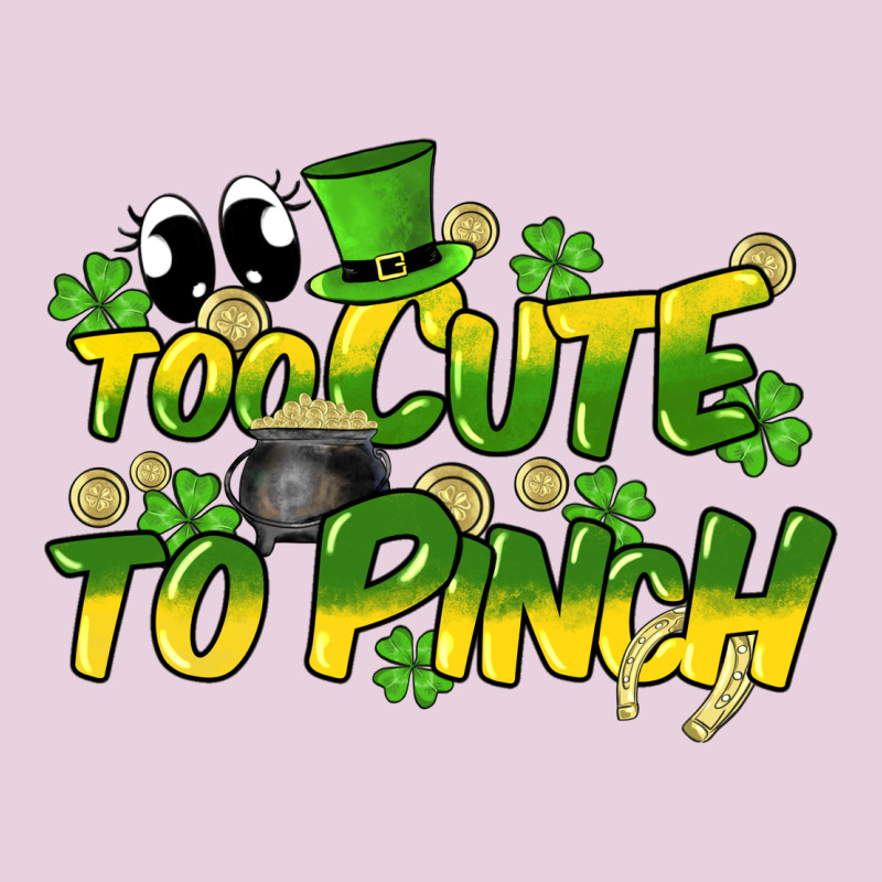 Too Cute To Pinch St. Patrick's Day Ladies Tee by HowdyJamesFarm | Teevron