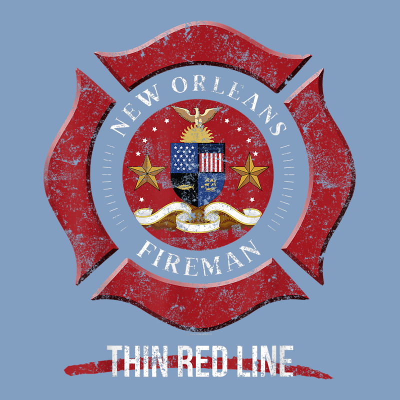 New Orleans Firefighter Shirt Firefighter Gifts Louisiana Urban Hoodie by linhVisuals | Teevron