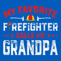 Mens Father's Day My Favorite Firefighter Calls Me Grandpa Premium Urban Hoodie | Teevron