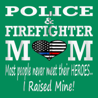 Police & Firefighter Mom, I Raised Mine Fireman Mothers Day Urban Hoodie | Teevron