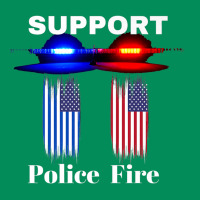 Support Our Police & Fire Departments   1st Responders Premium Urban Hoodie | Teevron